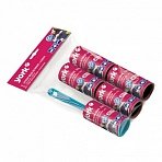 Ролик для чистки одежы и удаления ворса + 4 сменных блока по 20 листов, YORK, европодвес