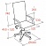 превью Кресло для руководителя Easy Chair-572 TR черное (рециклированная кожа/металл)