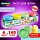 Пластилин-тесто для лепки BRAUBERG KIDS, 4 цвета, 560 г, пастельные цвета, крышки-штампики