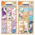 Закладки для книг МАГНИТНЫЕ, «GIRLS», набор 12 штук, 60×20 мм, FUNSTER