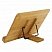 превью Подставка для книг и планшетов большая бамбуковая BRAUBERG, 34×24 см, регулируемый угол