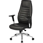 Кресло для руководителя Easy Chair 599 MPU черное (экокожа, металл)