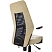 превью Кресло офисное Easy Chair 225 PTW бежевое/черное (велюр, металл)