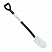 превью Лопата штыковая FISKARS, облегченная, D-образная ручка, высота 105 см, алюминиевый черенок