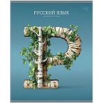 Тетрадь предметная 48л. BG «Заглавные-главные» - Русский язык, эконом