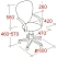 превью Кресло офисное Easy Chair 223 PC серое (ткань, металл)