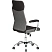 превью Кресло для руководителя Easy Chair 590 TC серое/чёрное (ткань, металл)