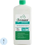 Антисептик кожный Алмадез-Оптима, на водной основе, 1 л (крышка)