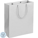 Пакет подарочный Wide, 23×28×9.2 см, серый, 74440.10