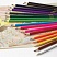 превью Карандаши цветные ПИФАГОР, 18 цветов, классические, заточенные, картонная упаковка