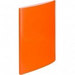 Папка файловая на 10 файлов Attache Neon А4 15 мм оранжевая (толщина обложки 0.5 мм)