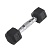 превью Гантель гексагональ STARFIT DB-301 2кг, обрезинен черн, УТ-00019783