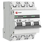 Выключатель автоматический 3P 32А (C) 4.5kA ВА 47-63 EKF