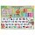 Настольное покрытие BRAUBERG KIDS, А3+, пластик, 46×33 см, «Кот-энтузиаст изучает Мир»