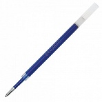 Стержень гелевый BRAUBERG, 110 мм, для автоматических ручек, евронаконечник, 0.5мм, синий