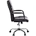 превью Кресло для руководителя Комус Мебель (Easy Chair) 509 чёрное (экокожа, металл хромированный)