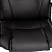 превью Кресло для руководителя Easy Chair Priority чёрное (экокожа, металл)