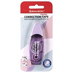 Корректирующая лента BRAUBERG PASTEL5 мм х 6 массортиблистер272666