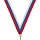 Лента для медалей триколор 24 мм