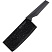 превью Нож топорик кухонный Santoku 16.5 см. рукоять Soft Touch, Mielaje