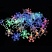 превью Электрогирлянда светодиодная ЗОЛОТАЯ СКАЗКА «Снежинки», 30 ламп, 3 м, многоцветная
