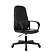 превью Кресло для руководителя Комус Мебель (Easy Chair) 660 чёрное (экокожа, пластик)