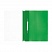 превью Папка-скоросшиватель пластик. перф. СТАММ, А4, 160мкм, зеленая