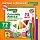 Карандаши цветные BRAUBERG KIDS NEW, 72 цвета, трехгранные, грифель 3 мм