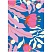 превью Упаковочная бумага глянц. 70×100см, MESHU «Неоновые цветы», 80г/м2