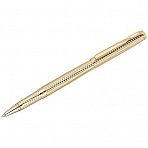 Ручка-роллер Delucci «Celeste», синяя, 0.6мм, цвет корпуса - золото, поворот., подар. уп. 