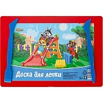 Доска для лепки №1 School красная А5 с 2-я стеками, цвет. (979113)