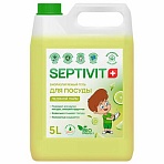 Средство для мытья посуды гипоаллергенное 5 лSEPTIVIT «Ледяной лайм»биоразлагаемый, 