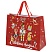 превью Пакет подарочный НАБОР 4 шт., новогодний, 26×13х32 см, «Winter Wonderland», фольга, ЗОЛОТАЯ СКАЗКА