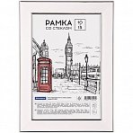 Рамка пластиковая 10×15см, OfficeSpace «Color», розовый
