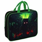 Папка на молнии с ручками BRAUBERG А4, 1 отделение, полиэстер, 80 мм, «Night warrior»