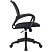 превью Кресло офисное Комус Мебель (Easy Chair) 396 чёрное (ткань/сетка, пластик)