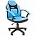 превью Кресло детское Chairman Kids 110, PL черный, экокожа голубая/ткань TW черная, регулир. по высоте