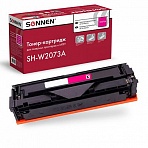 Картридж лазерный SONNEN (SH-W2073A) для HP CLJ 150/178 ВЫСШЕЕ КАЧЕСТВО, пурпурный, 700 страниц