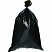 превью Мешки для мусора на 120 литров Комус черные (35 мкм, в рулоне 20 штук, 68×110 см)