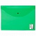 превью Папка-конверт с кнопкой STAFFА4до 100 листовпрозрачнаязеленая 0.15 мм270468