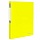 Папка на 2 кольцах BRAUBERG «Neon», 25 мм, внутренний карман, неоновая, желтая, до 170 листов, 0.7 мм