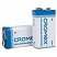 превью Батарейки алкалиновые КОМПЛЕКТ 4 шт., CROMEX Alkaline, Крона 9V (6LR61, 6LF22, 1604A), короб