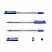 превью Ручка шариковая масляная ERICH KRAUSE «Ultra L-10», корпус прозрачный, 0.7 мм, синяя