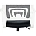 превью Кресло офисное Easy Chair 396 W LT чёрное (сетка/ткань, пластик)