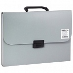 Папка-портфель 13 отделений OfficeSpace, A4, 330×235×40мм, 700мкм, серый