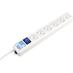 Сетевой фильтр Power Cube PRO, белый, 3м,6р, 16А (3×1.5мм2)(SPL6-16-P-3М)
