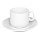 Чашка кофейная Добруш Мокко фарфоровая белая 100 мл (C0138/1)