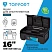 превью Ящик для инструментов TOPFORT Extra 16 16" (388xх215х160 мм) пластик (1786767)