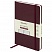 превью Блокнот А5 (130×210 мм), BRAUBERG ULTRA, балакрон, 80 г/м2, 96 л., клетка, бордовый