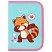 превью Пенал ПИФАГОР, 1 отделение, полиэстер, 19×13 см, «Red panda»